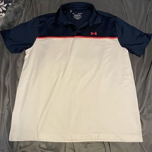 Mens under Armour golf polo